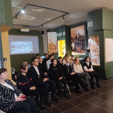 В честь годовщины Волочаевского сражения в музее были организованы  экскурсии для школьников 
