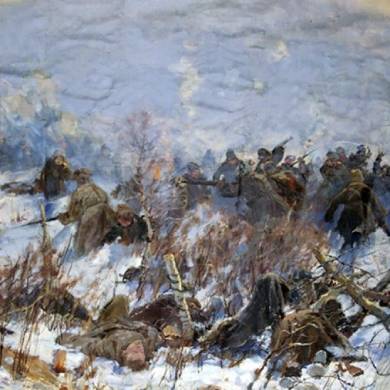 Панорама Волочаевского боя