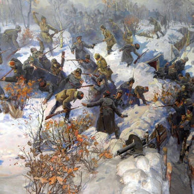 Панорама "Волочаевская битва"